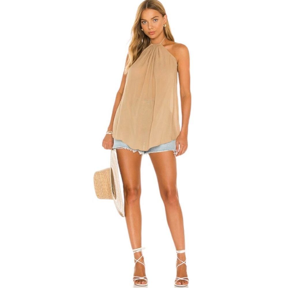 Camila Coelho Diara Halter Tunic